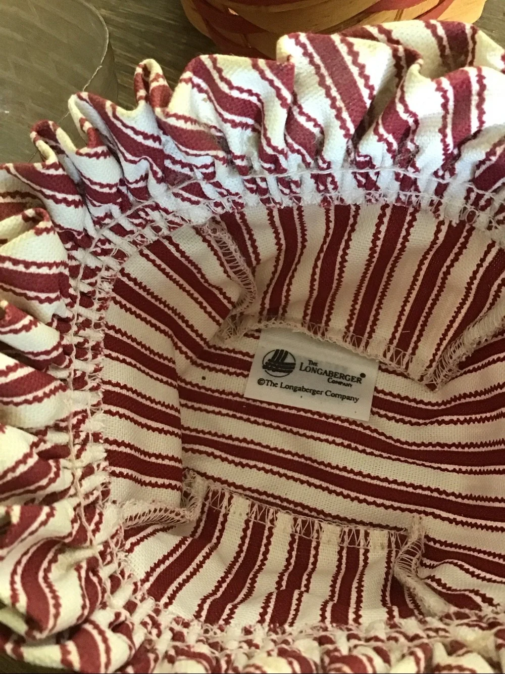 Vintage Longaberger Sweetheart basket 1995